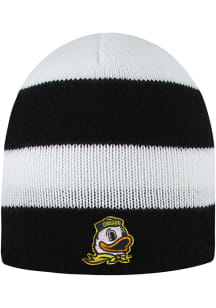 LogoFit Oregon Ducks Black Columbia Mens Knit Hat