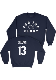 Emerson Sellman Penn State Nittany Lions Mens Navy Blue NIL For The Glory Player Crew