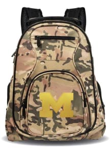 Michigan Wolverines Blue Premium Laptop Backpack
