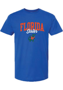 Summit Sportswear Florida Gators Womens Blue Sister Short Sleeve T-Shirt