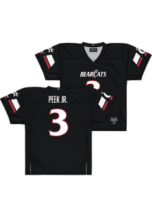 Antwan Peek Jr.  Campus Ink Cincinnati Bearcats Black NIL Football Jersey