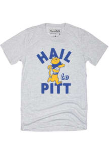 Homefield Pitt Panthers Ash Vintage Hail to Pitt Short Sleeve Fashion T Shirt