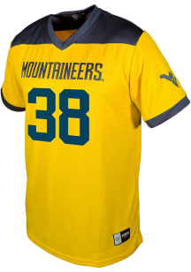 Macguire Moss  Genuine Collective West Virginia Mountaineers Gold Football NIL Football Jersey