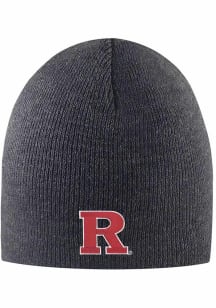 LogoFit Rutgers Scarlet Knights Dark Grey Everest Mens Knit Hat