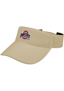 LogoFit Ohio State Buckeyes Mens White Slice Adjustable Visor
