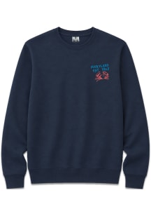 Where I’m From Maryland Womens  crab design Crew Sweatshirt