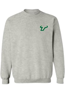 Vive La Fete South Florida Bulls Womens Grey Impressions Crew Sweatshirt