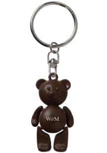 William & Mary Tribe Beary Cute Keytag Keychain - Green