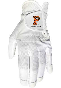 Princeton Tigers White Cool Mesh Golf Gloves