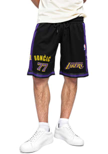 Luka Doncic  Pro Standard Los Angeles Lakers Mens Black Classic Player Athletic Shorts