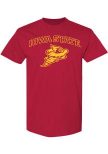 Iowa State Cyclones Cardinal Punching Cy Short Sleeve T Shirt