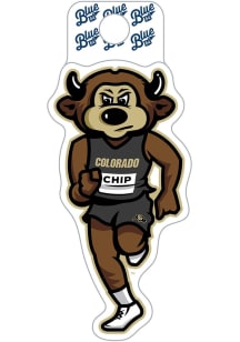 Colorado Buffaloes Juniors Running Mascot Stickers - Black