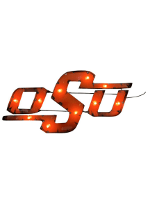 Oklahoma State Cowboys Lit Graphic Marquee Sign