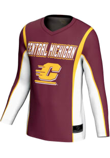 ProSphere Central Michigan Chippewas Maroon Rival Volleyball Jersey
