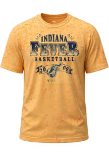 Indiana Fever Yellow Color Crush Short Sleeve Fashion T Shirt