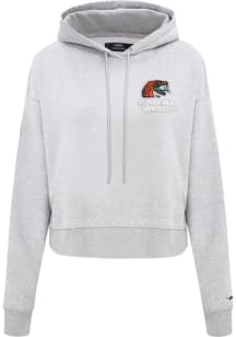 Pro Standard Florida A&M Rattlers Womens Grey Classic Hooded Sweatshirt