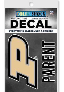 Purdue Boilermakers Parent Auto Decal - Black
