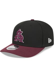 New Era Arizona State Sun Devils NCAA Replica 9SEVENTY Stretch Snap Adjustable Hat - Black