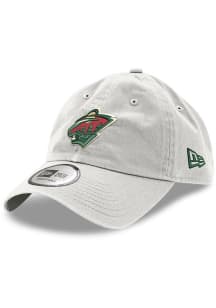 New Era Minnesota Wild Casual Classic Adjustable Hat - White