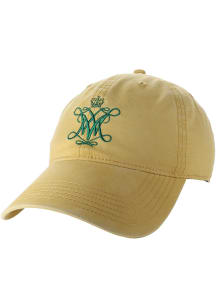 Legacy William & Mary Tribe Wordmark Terra Twill Adjustable Hat - Gold