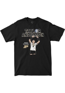 Taylor Anderson Purdue Boilermakers Black Exclusive Tee Short Sleeve Fashion Player T Shirt