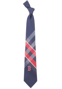 Boston Red Sox Grid Neck Mens Tie