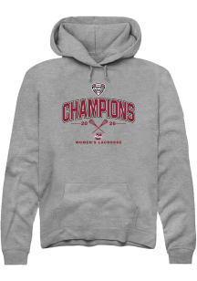 Summit Sportswear Massachusetts Minutemen Mens Graphite MAC Women's Lacrosse Champions 2026 Long S..