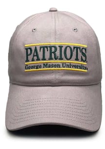 George Mason University Classic relaxed Bar Twill Adjustable Hat - Grey