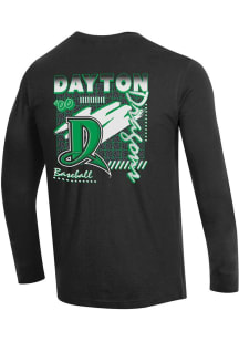 Champion Dayton Dragons Black Stadium 3 Hit Long Sleeve T Shirt