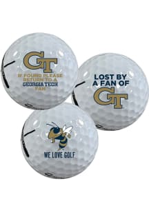 GA Tech Yellow Jackets Primary Golf Balls