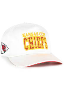 47 Kansas City Chiefs White Outspoken Hitch Womens Adjustable Hat