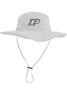 LogoFit Purdue Boilermakers White Boonie Mens Bucket Hat