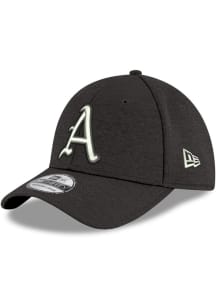 New Era Arkansas Razorbacks Mens Black 3930 ARKRAZ BLACK SHDW TECH BW A Flex Hat