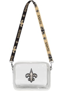 New Orleans Saints Fanny Fan Womens Clear Tote