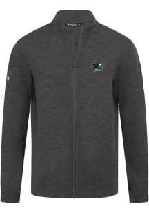 Levelwear San Jose Sharks Mens Grey Alec 3D Embroidered Patch Light Weight Jacket