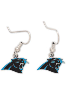 Carolina Panthers Logo Womens Earrings