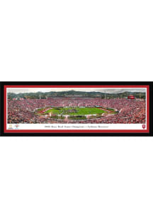 Blakeway Panoramas Indiana Hoosiers 2026 Rose Bowl Champions Select Frame Framed Posters