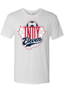Indy Eleven Oatmeal Fan Fare Short Sleeve Fashion T Shirt