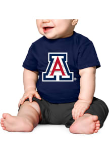 Little King Arizona Wildcats Infant Primary Short Sleeve T-Shirt Navy Blue
