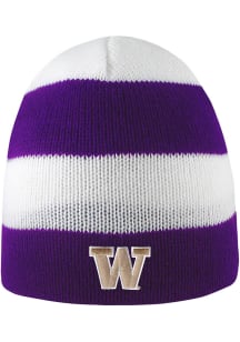 LogoFit Washington Huskies White Columbia Mens Knit Hat