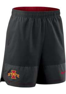 Nike Iowa State Cyclones Mens Black Dri-Fit Woven Shorts