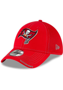 New Era Tampa Bay Buccaneers Mens Cardinal Team Neo 39THIRTY Flex Hat