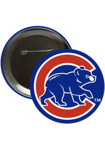 Chicago Cubs 3" Mascot Button - Light Blue