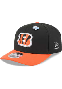 New Era Cincinnati Bengals 2026 NFL Draft Stretch Snap 9SEVENTY Adjustable Hat - Black