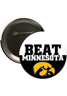 Iowa Hawkeyes 3" Beat Minnesota Button - Yellow