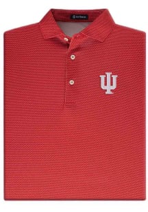 Turtleson Indiana Hoosiers Mens Crimson Alex Short Sleeve Fashion Polo
