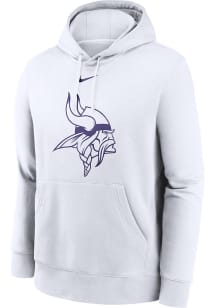 Nike Minnesota Vikings Mens White Winter Warrior Club Long Sleeve Crew Sweatshirt
