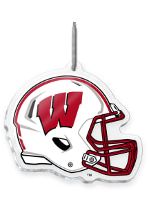 Wisconsin Badgers Helmet Ornament - Red