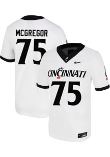Marcus McGregor  Nike Cincinnati Bearcats White Football NIL Game Football Jersey