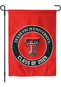 Texas Tech Red Raiders Class of 2029 Garden Flag - Red